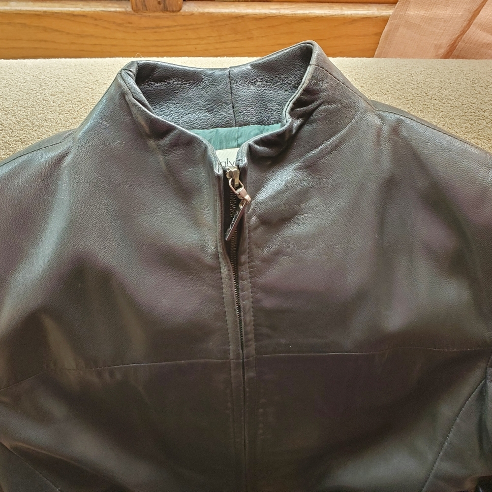 Calvin Klein leather jacket - Picture 15 of 15